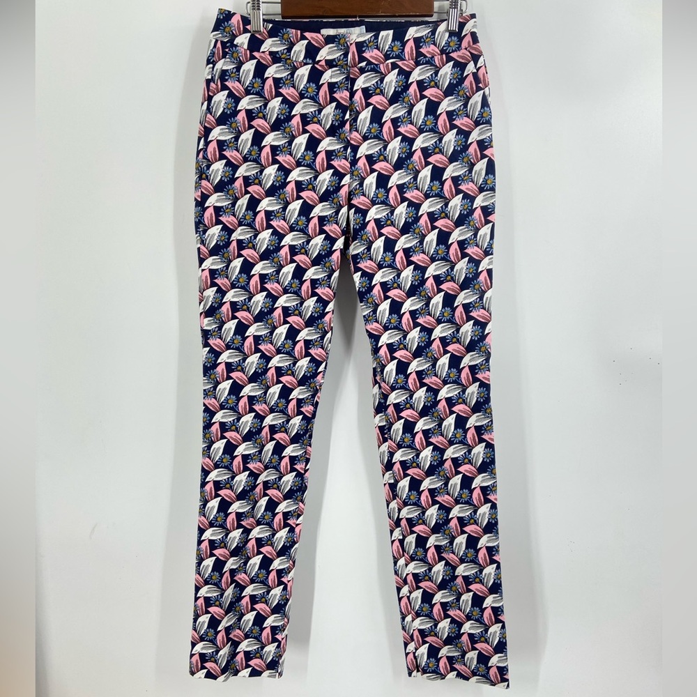 Boden‎ Richmond Trousers Floral Print Size 8 Long